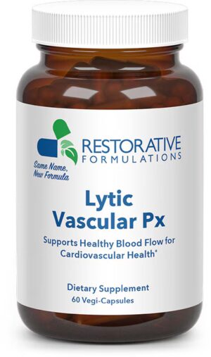 Restorative Formulations - Lytic Vascular Px - 60 Capsules
