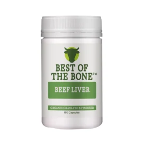 Best of the Bone - Organic Beef Liver - 180 Capsules