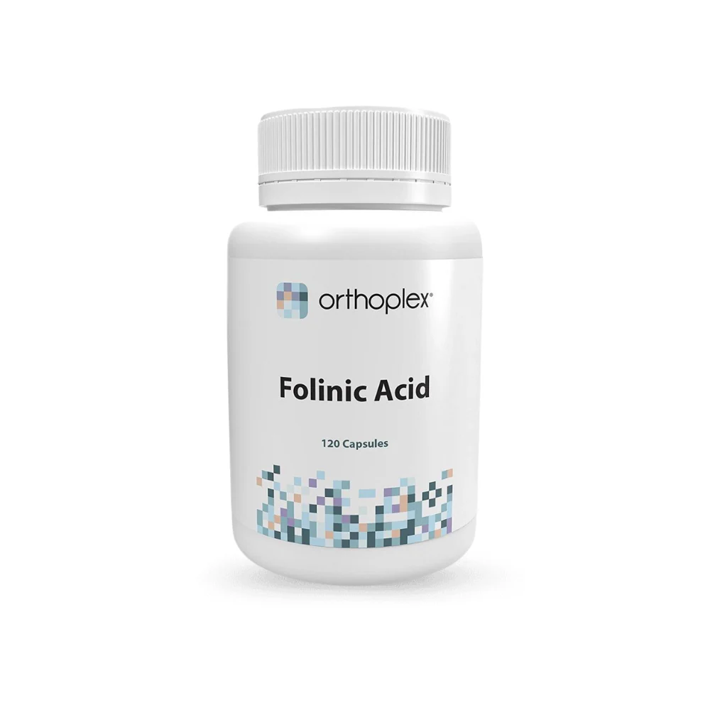 Orthoplex White – Folinic Acid – 120 Capsules